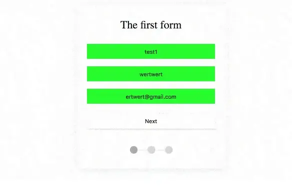 Multi-Step Form with Vanilla JS