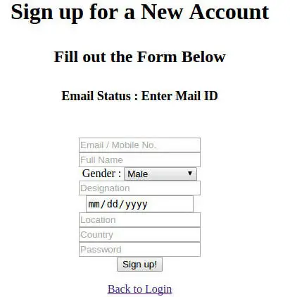 How to create Facebook signup & Login form? - MultiWebPress