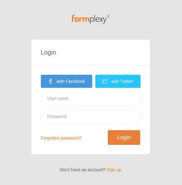 Formplexy - CSS Forms with Validation & WP Support HTML Format