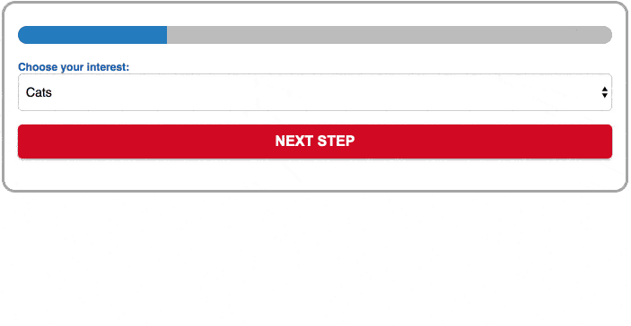 Multi-Step Form with FE Validations