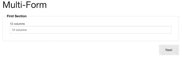 Multi-Form by Toggling Visible Fieldsets