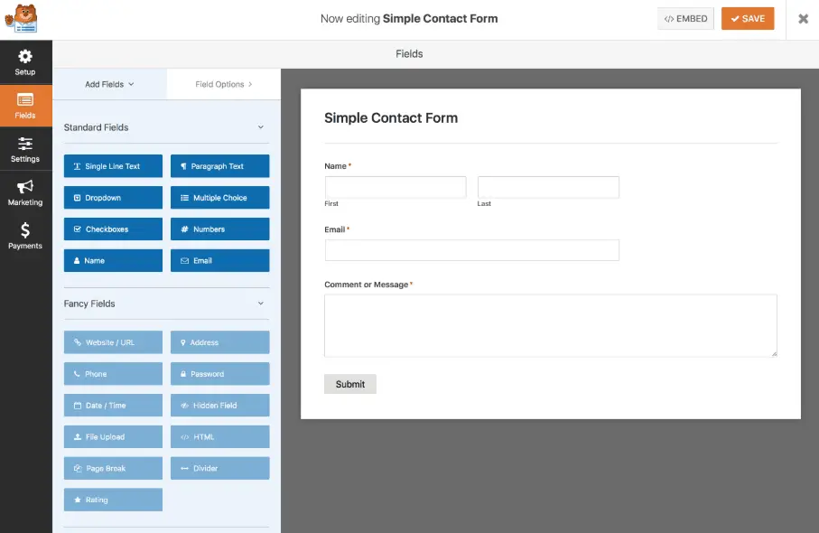 WP Forms - Drag & Drop Form Builder for WordPress