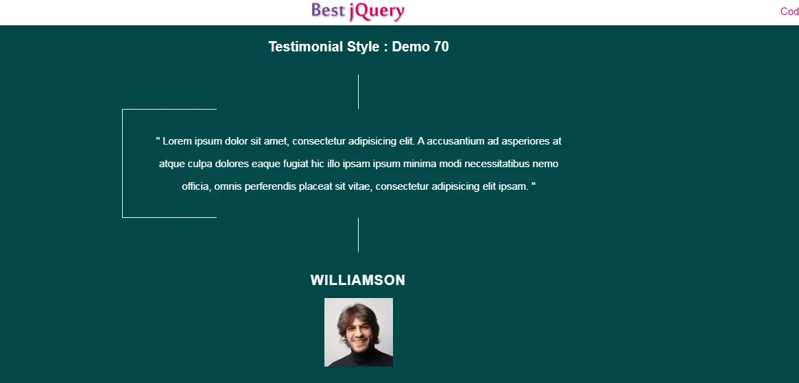 Responsive Testimonial Slider Html