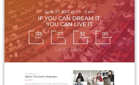 25 Best Event Websites Templates 25 Best Event Websites Templates