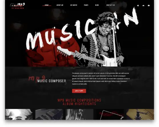 MP9 Event Website Template