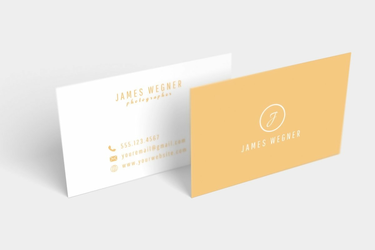 Beautiful Modern Business Card PSD