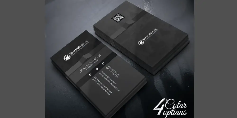 Corporate Creative Business Card Mockup