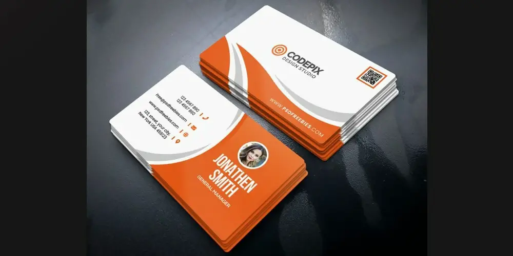 Simple Business Card Design PSD 3