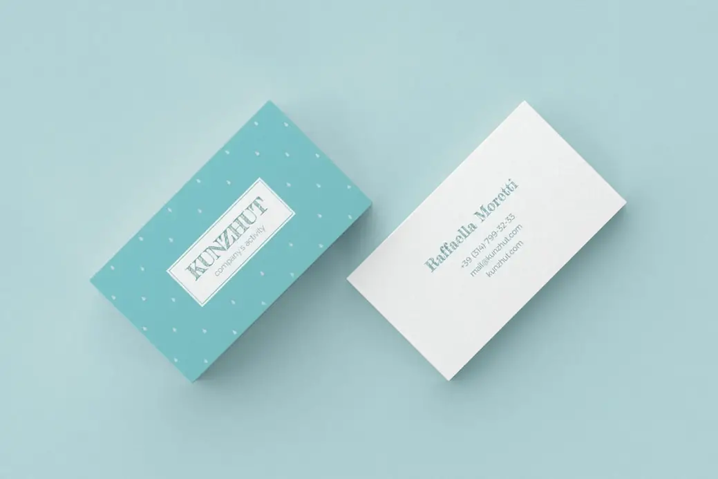 Free Kunzhut Business Card Template PSD