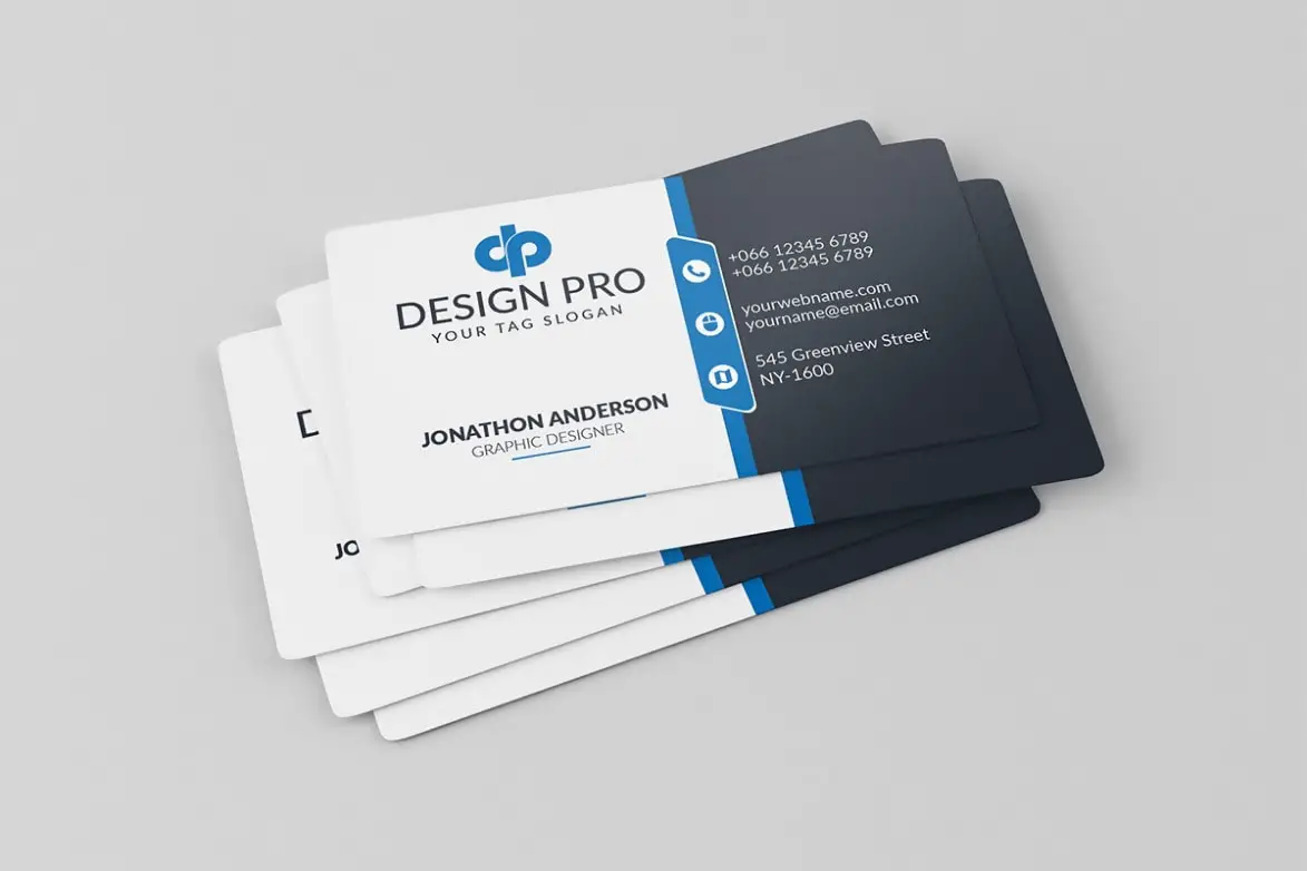 Free Business Card Template PSD