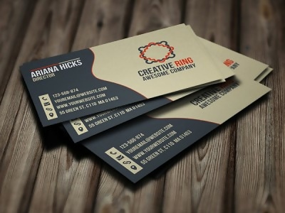 Free Creative Ring Business Card