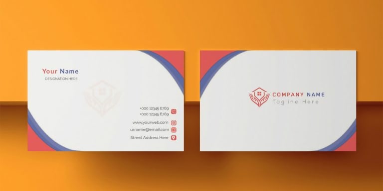 Free Business Card Print Design Template PSD