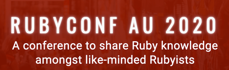 RubyConf AU 2020