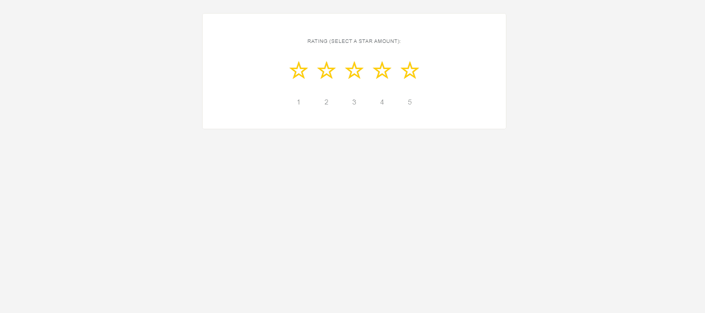 Star Rating for Email