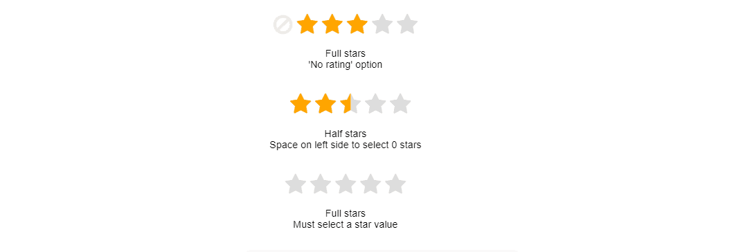 5-Star Rating (Pure CSS 5-star rating)