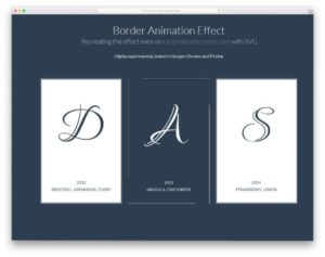 free css border animations