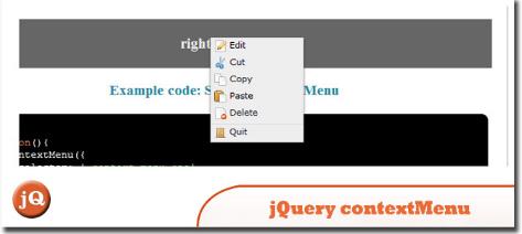 jQuery Context Menu Plugin & Polyfill 2