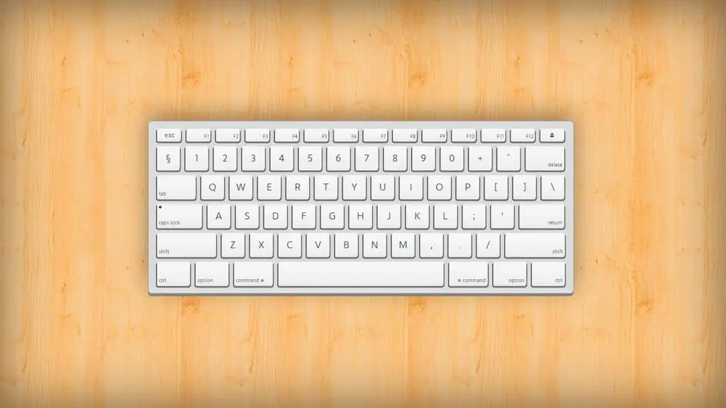 Apple Keyboard in HTML/CSS