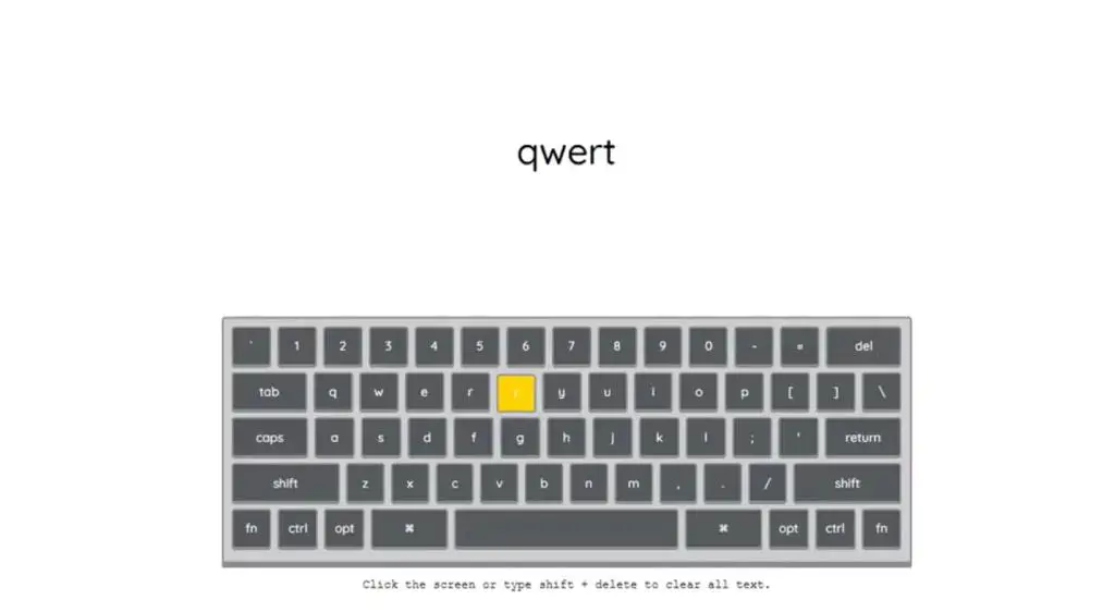 JavaScript Interactive Keyboard