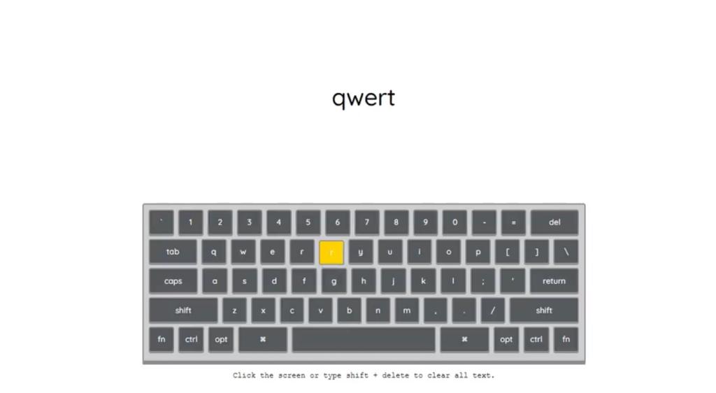 JavaScript Interactive Keyboard