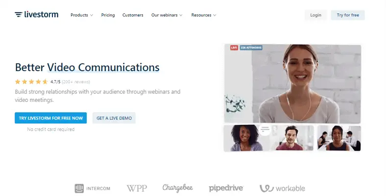 Best Webinar Software Livestorm