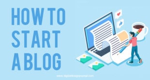 How To Start A Blog