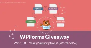 WPForms Giveaway
