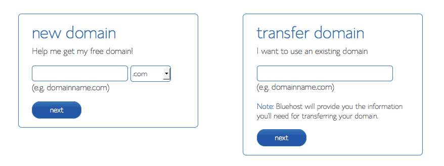 Choose a Domain