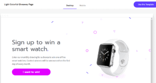 Minimalist Landing Pages