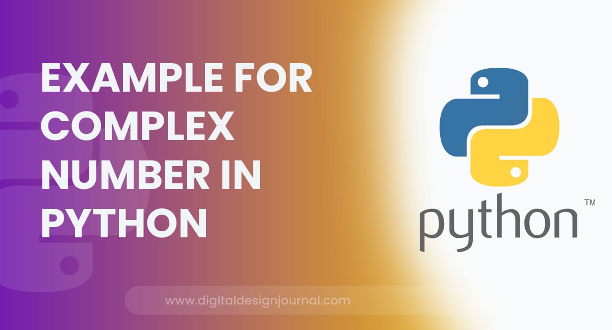 complex number in python example