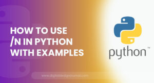 How to Use /n in Python