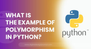 What is The Example of Polymorphism in Python