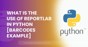 What is the Use of ReportLab in Python [Barcodes Example]