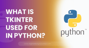 What is tkinter used for in Python?
