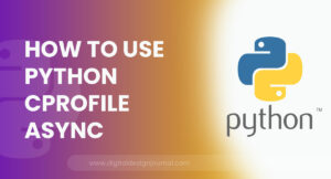 How to Use Python cProfile async