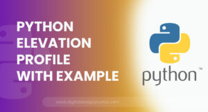 Python Elevation Profile With Example