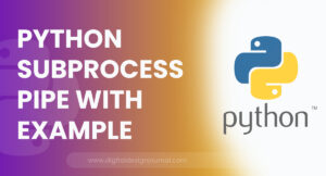 Python Subprocess Pipe With Example