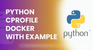 Python cProfile Docker With Example
