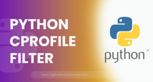 Python cProfile Filter
