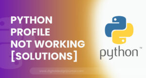 Python cProfile Not Working [Solutions]