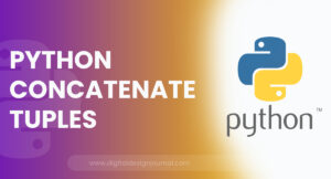 Python Concatenate Tuples