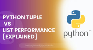 Python Tuple Vs List Performance