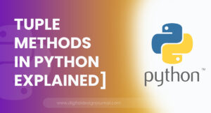 Tuple Methods in Python